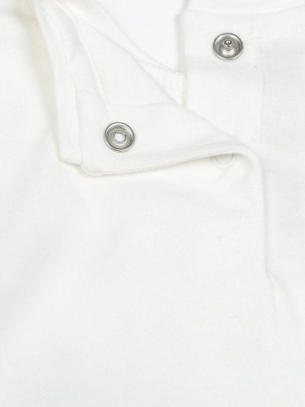 Knitted T-Shirt With Print image number 3